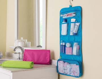 Foldable Hanging Makeup Organizer