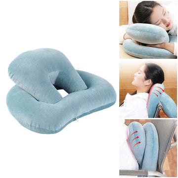 Travel Neck Pillow with Armrest